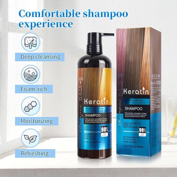 HAIR Keratin Repair Damaged Hair Shampoo - Image 3